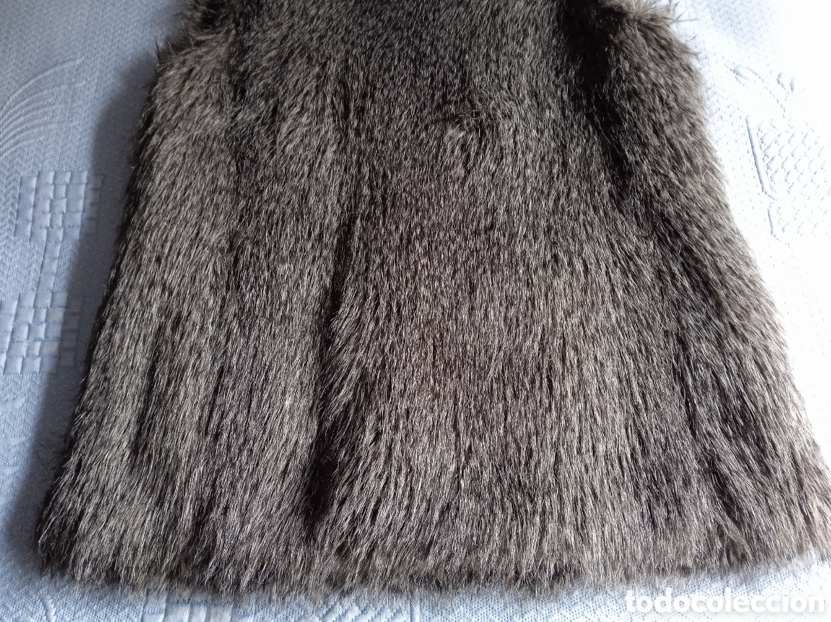 Vintage: Chaleco Mujer pelo sintetico Mango . TM - Foto 9