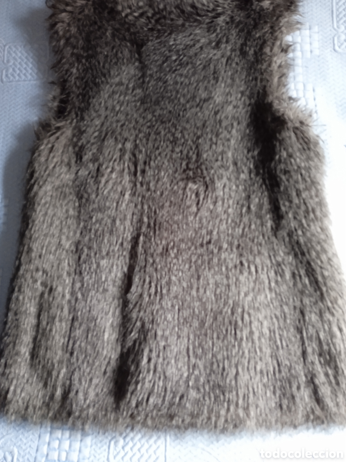 Vintage: Chaleco Mujer pelo sintetico Mango . TM - Foto 10