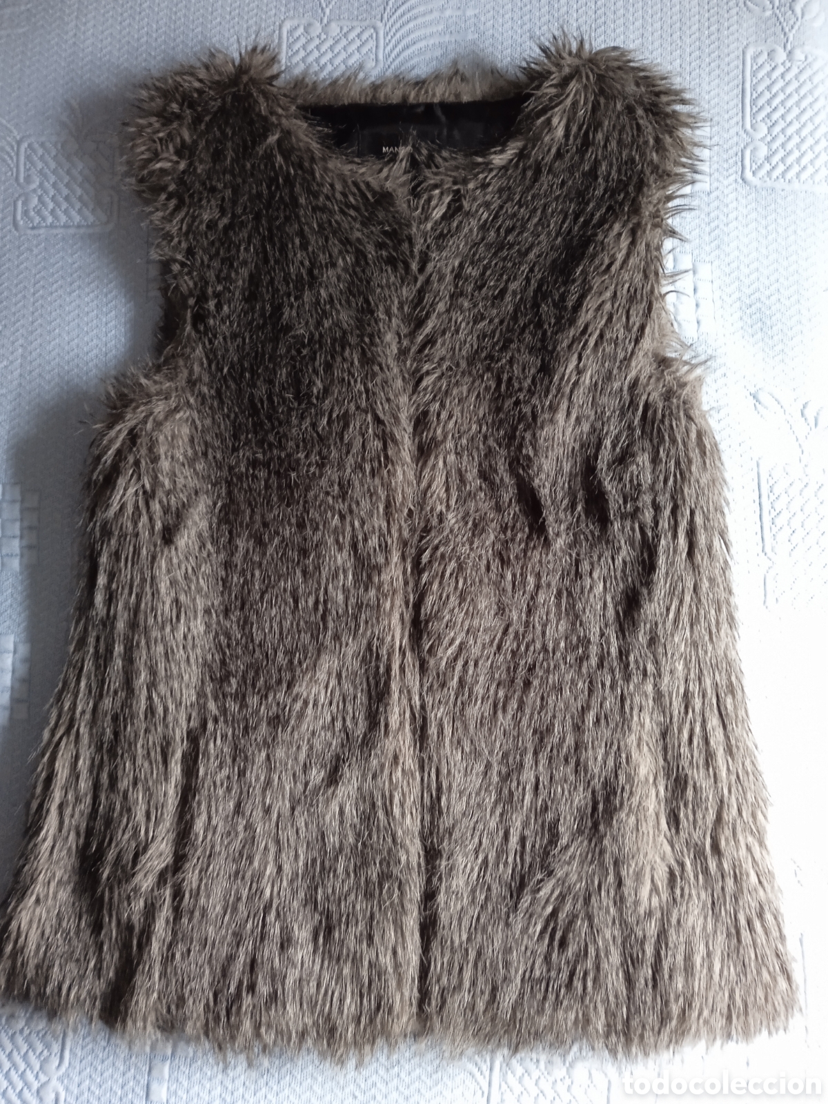 Vintage: Chaleco Mujer pelo sintetico Mango . TM - Foto 1
