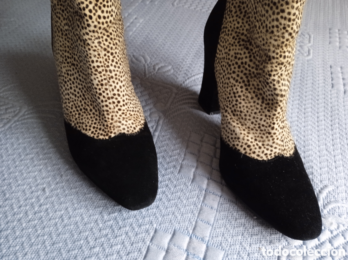 Vintage: Botines Mujer . Bibi lou. N 38 .Piel. - Foto 3