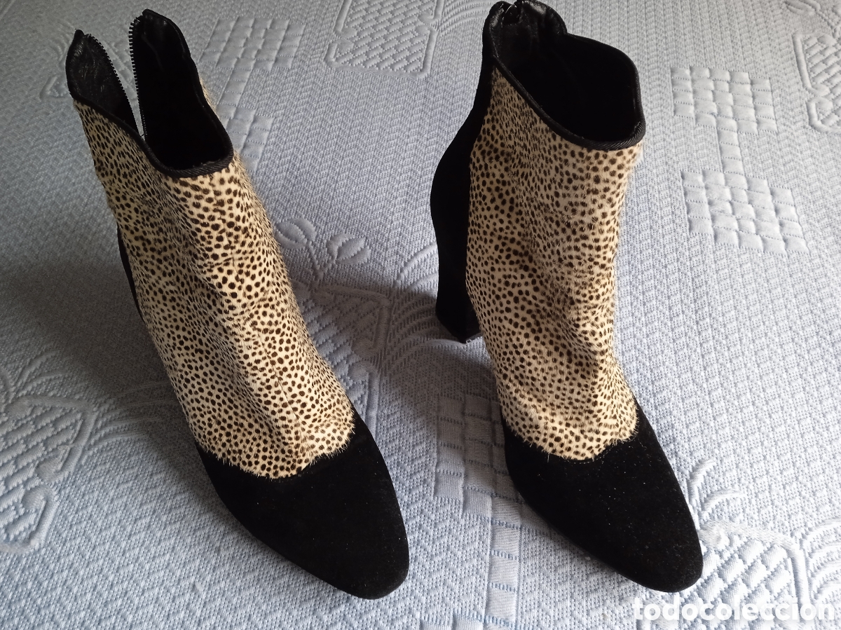 Vintage: Botines Mujer . Bibi lou. N 38 .Piel. - Foto 1