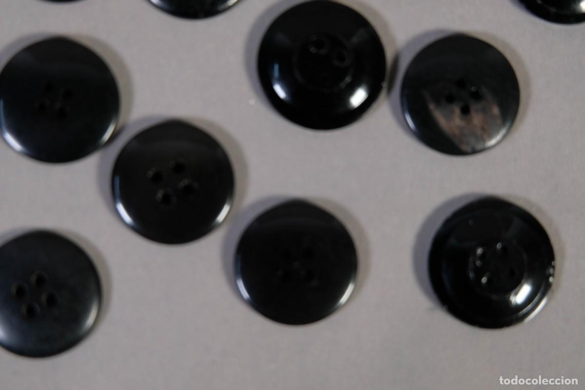 Vintage: LOTE DE BOTONES AMARILLOS Y NEGROS - Foto 4