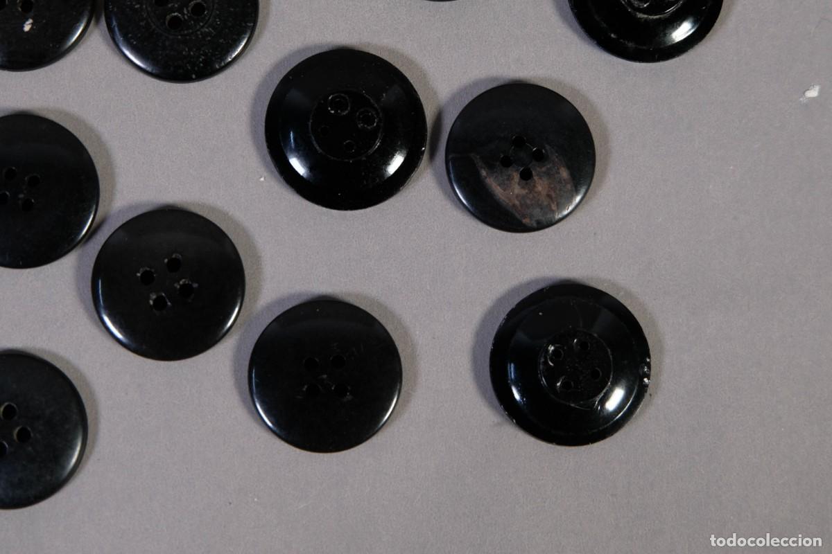 Vintage: LOTE DE BOTONES AMARILLOS Y NEGROS - Foto 5