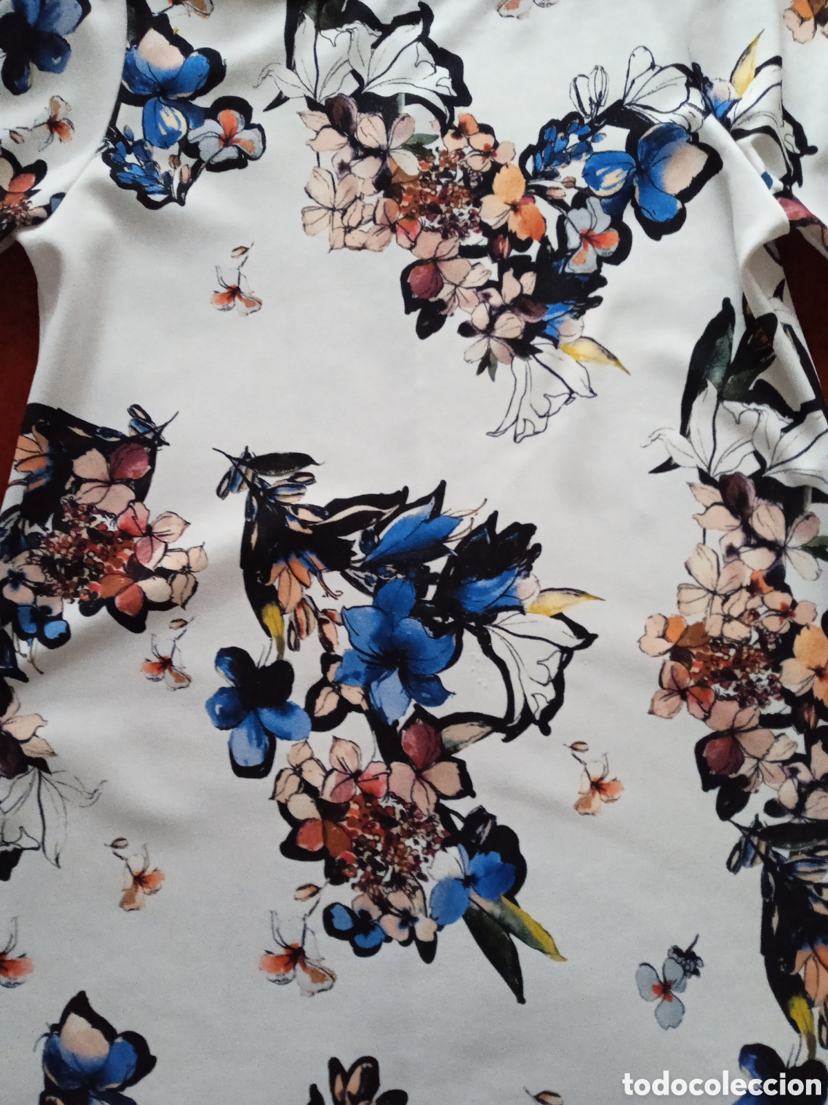 Vintage: Vestido estampado Mujer TM. - Foto 3