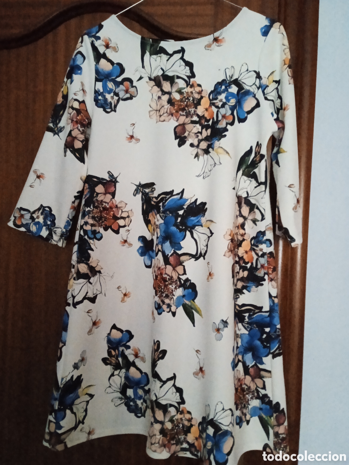 Vintage: Vestido estampado Mujer TM. - Foto 5