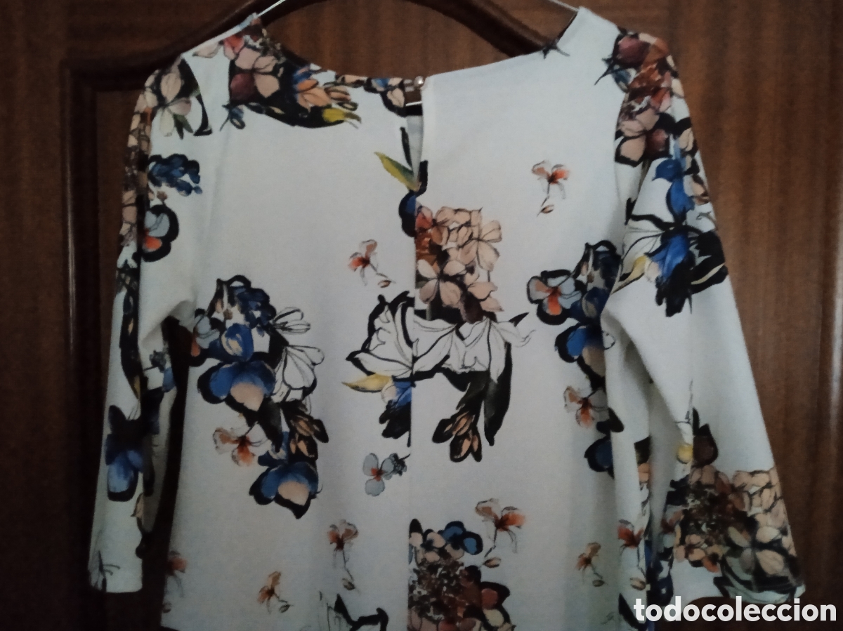 Vintage: Vestido estampado Mujer TM. - Foto 6