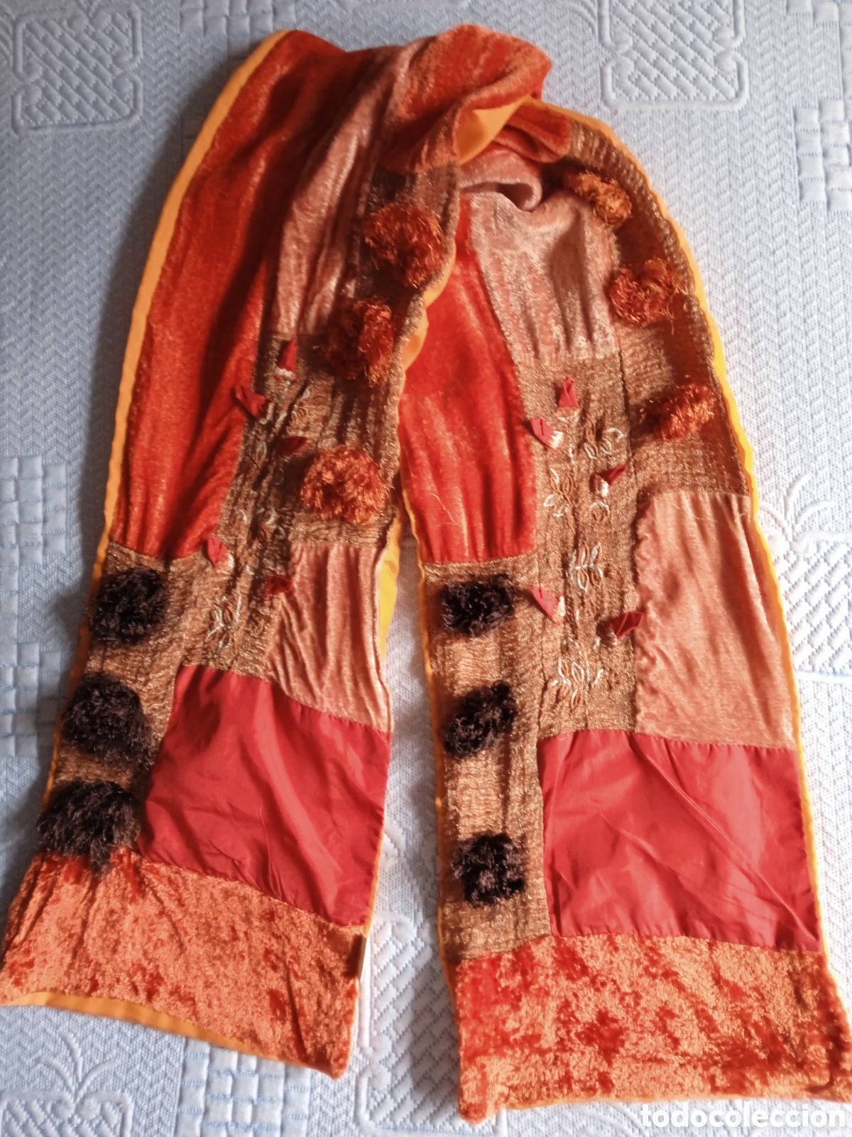 Vintage: Fular Mujer . Terciopelo .Telas etc. - Foto 2