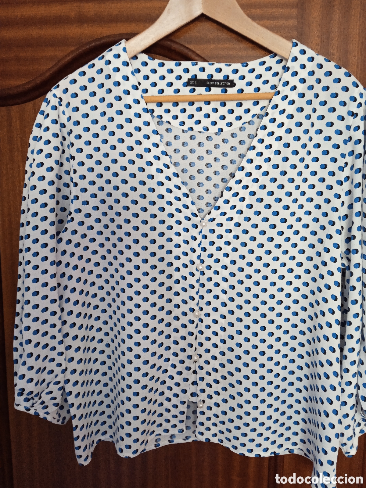 Vintage: Camisa Mujer . Sfera TL. - Foto 14