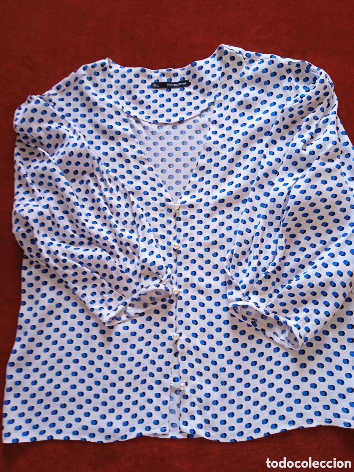 Vintage: Camisa Mujer . Sfera TL. - Foto 5