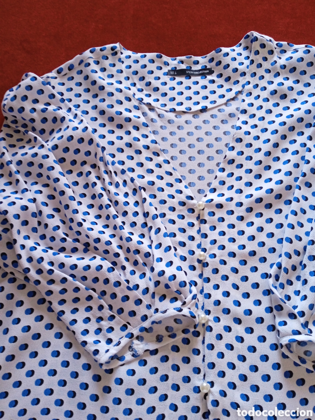 Vintage: Camisa Mujer . Sfera TL. - Foto 8