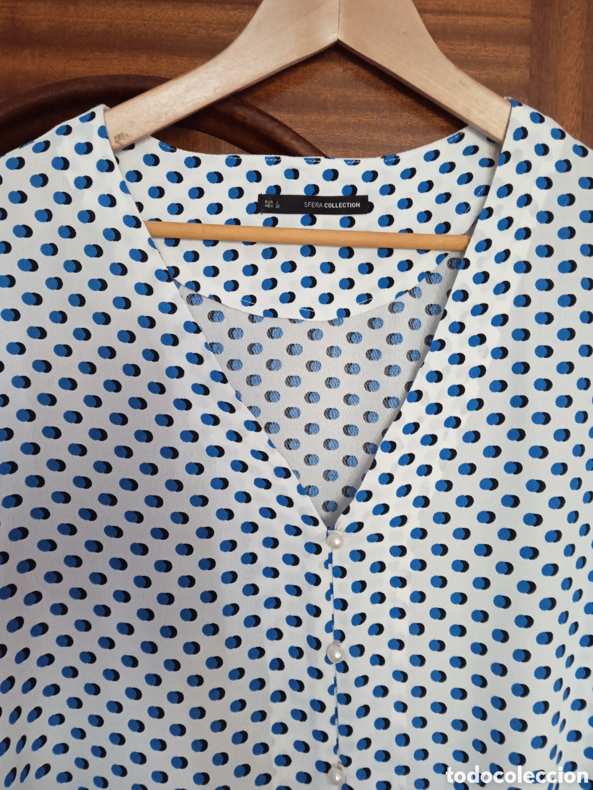 Vintage: Camisa Mujer . Sfera TL. - Foto 12