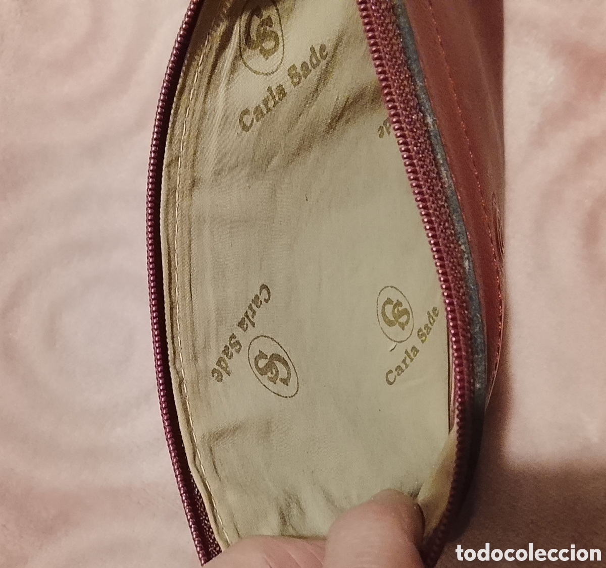 Vintage: Cartera de mano a&ntilde;os 90. - Foto 3