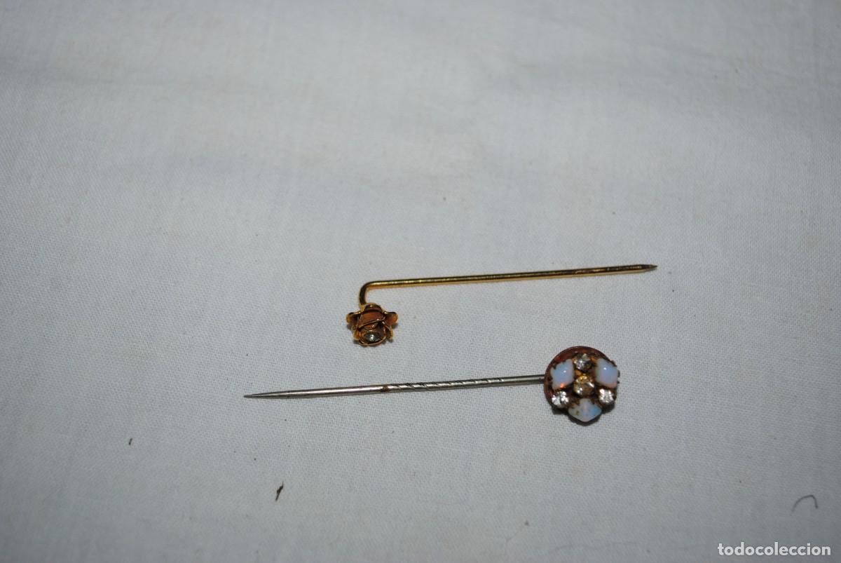Vintage: ALFILERES PARA CORBATAS , LOTE DE DOS . - Foto 3