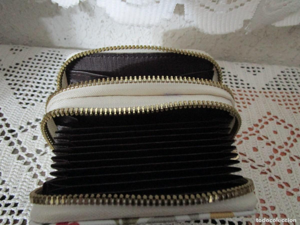 Vintage: PRACTICO MONEDERO TARJETERO CON DEPARTAMENTOS SEPARADOS - Foto 4