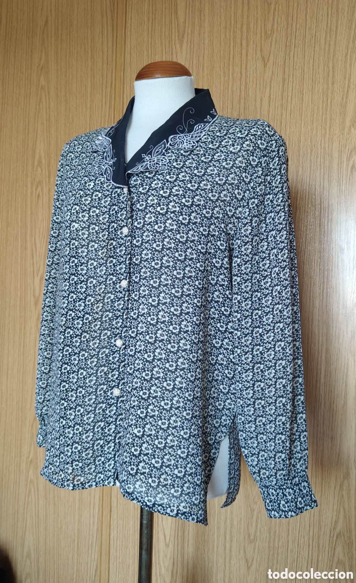 Vintage: Blusa rom&aacute;ntica estilo retro - Foto 2