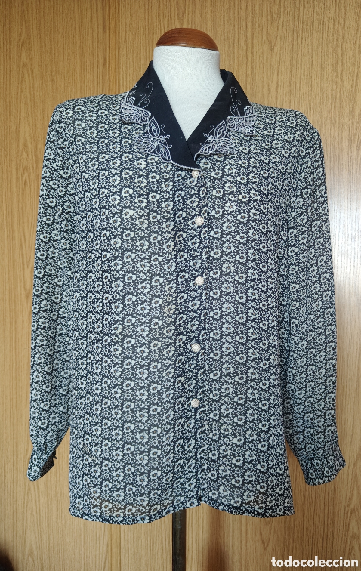 Vintage: Blusa rom&aacute;ntica estilo retro - Foto 4