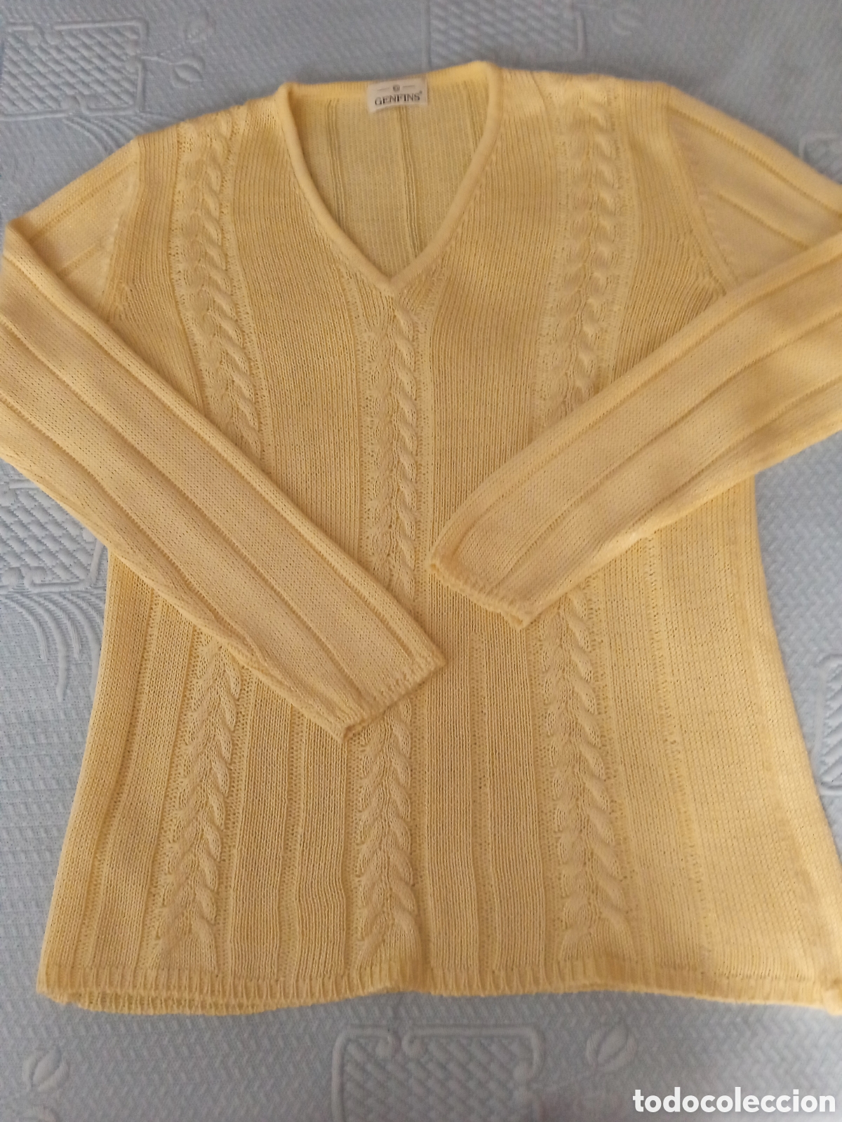 Vintage: Jersey Mujer Genfins .Mujer TM . 38. - Foto 1