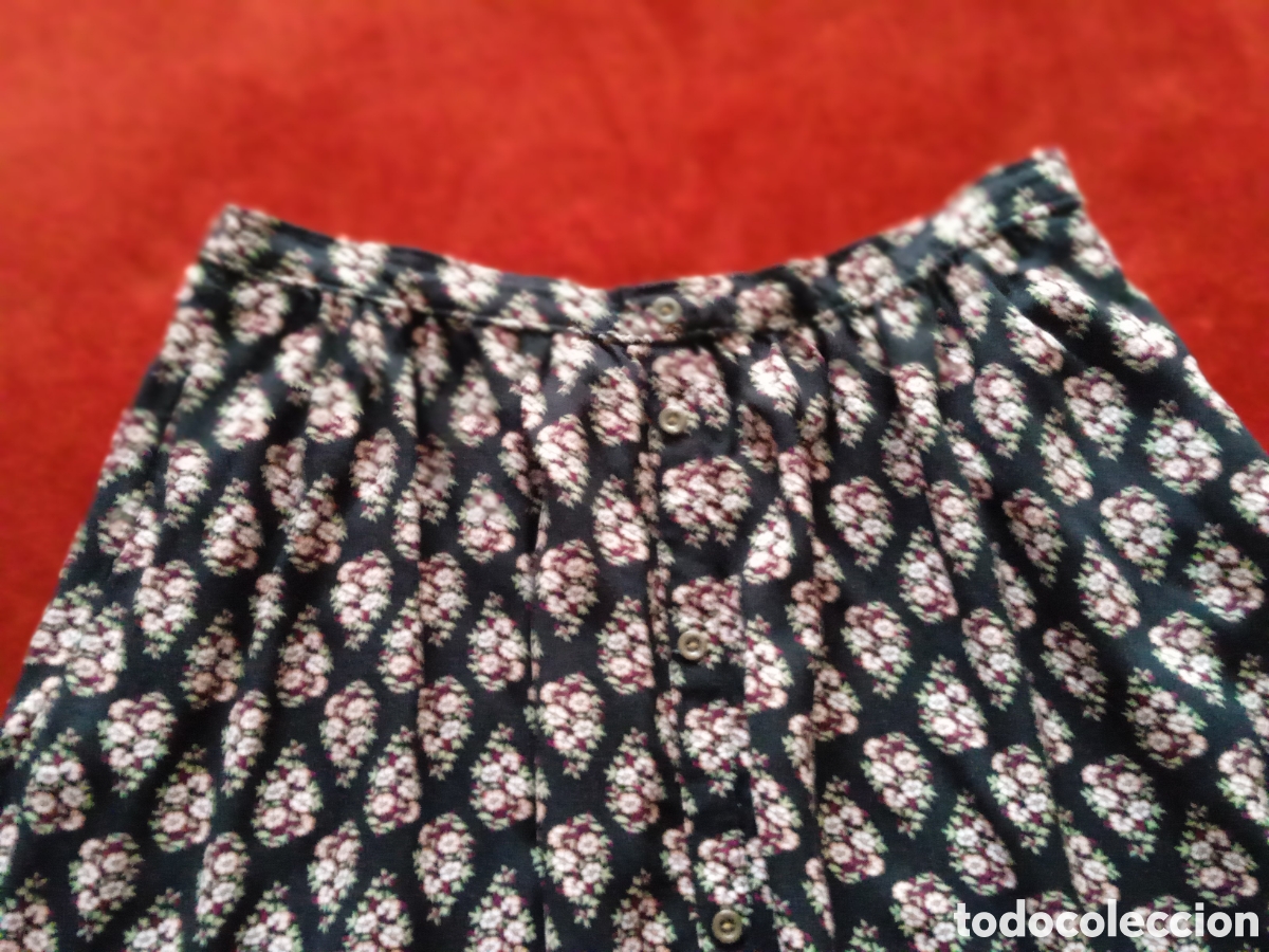 Vintage: Falda flores Stradivarius . TM . - Foto 5