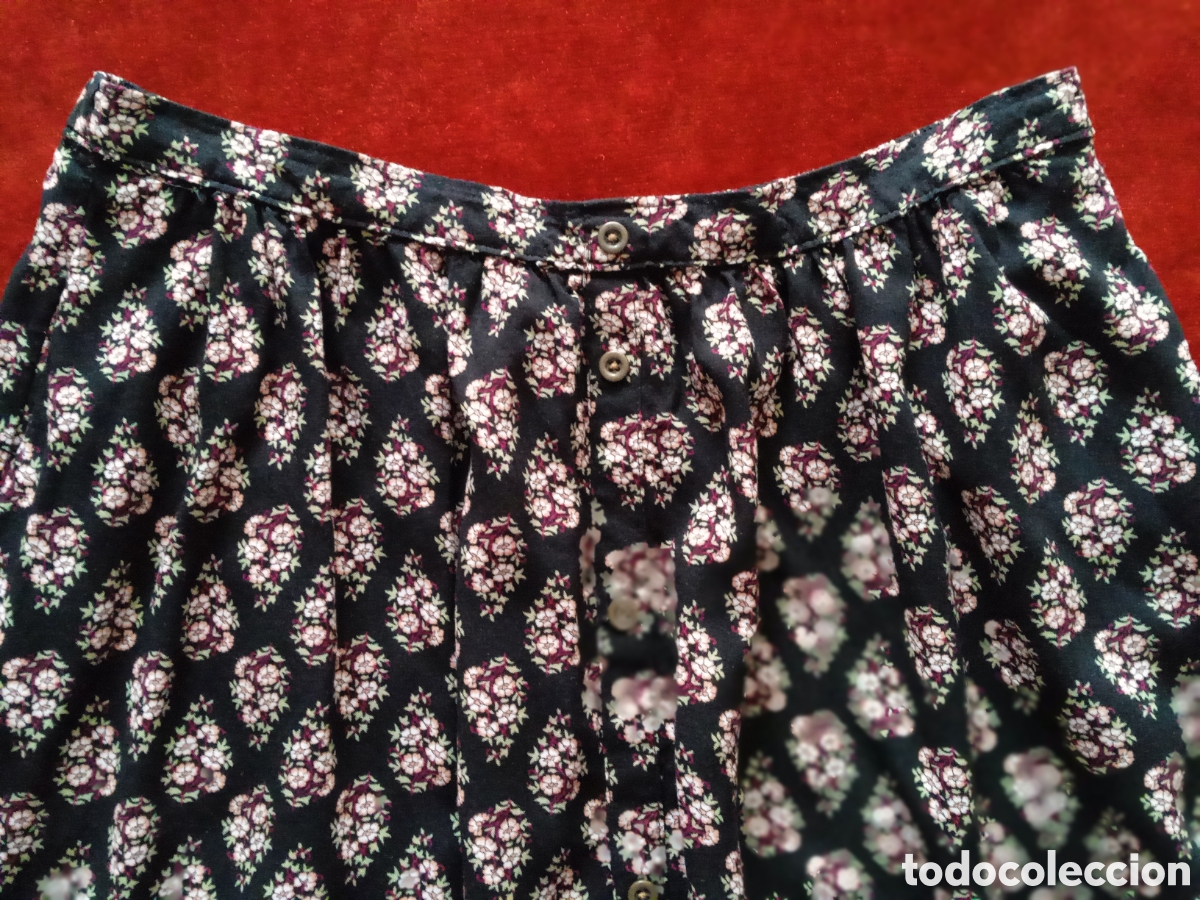 Vintage: Falda flores Stradivarius . TM . - Foto 7