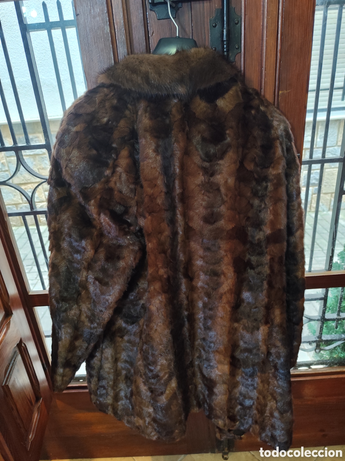 Vintage: Chaquet&oacute;n de lomos de vis&oacute;n autentico - Foto 5
