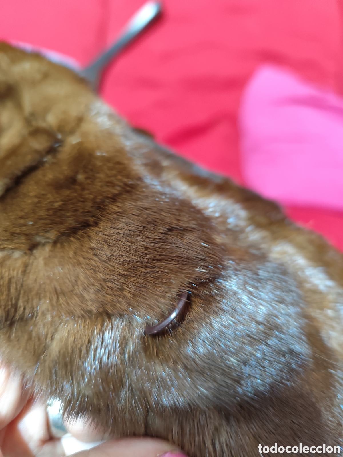 Vintage: Chaquet&oacute;n de lomos de vis&oacute;n autentico - Foto 10