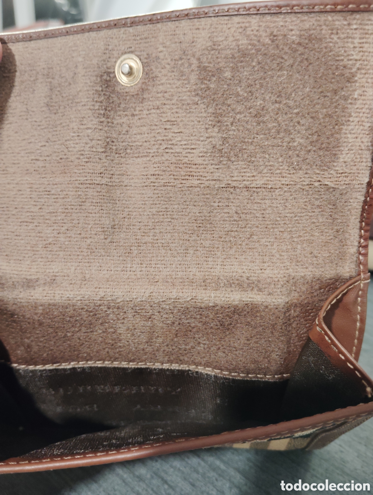 Vintage: Cartera burberry con compartimentos - Foto 3