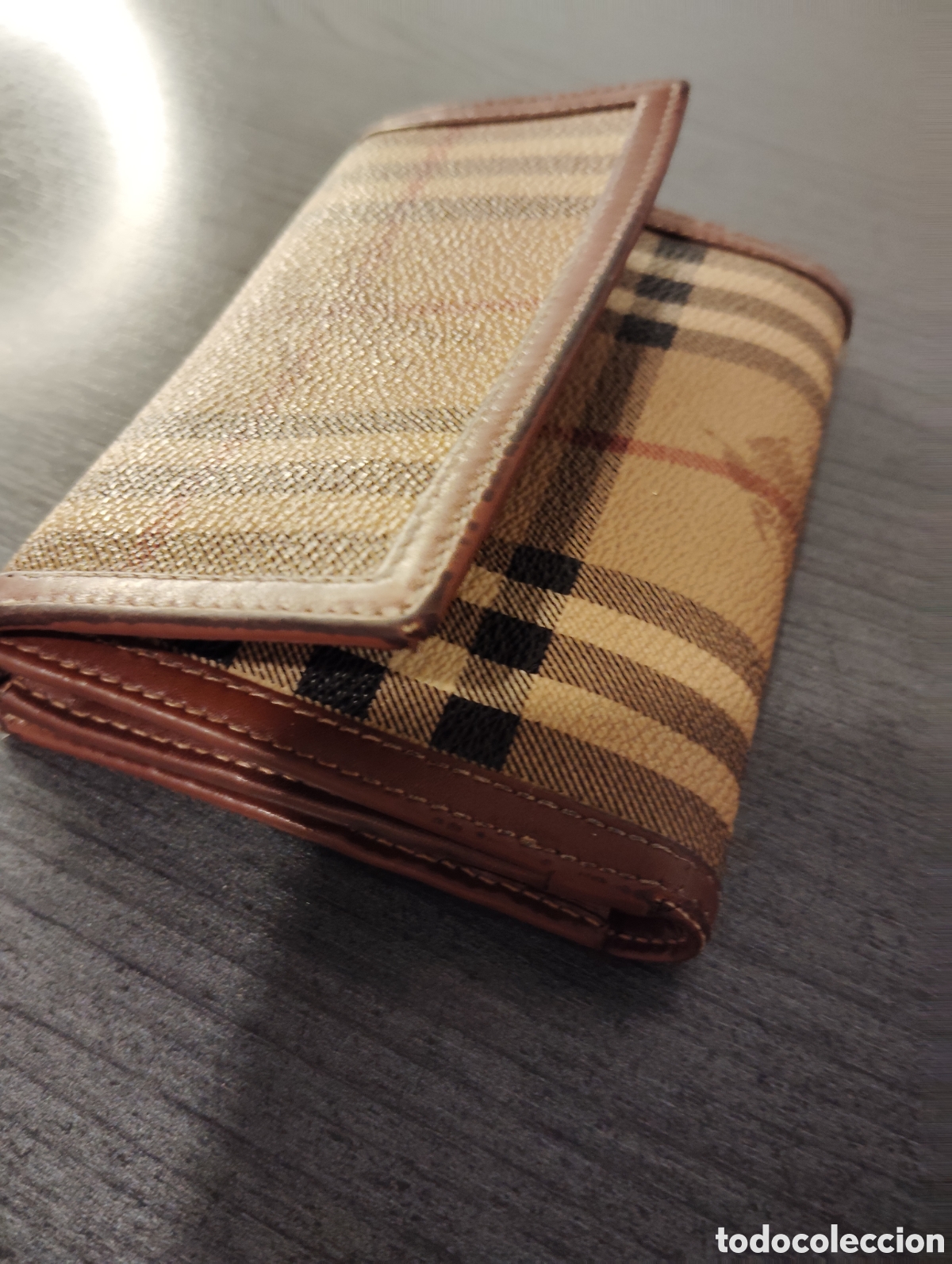 Vintage: Cartera burberry con compartimentos - Foto 12