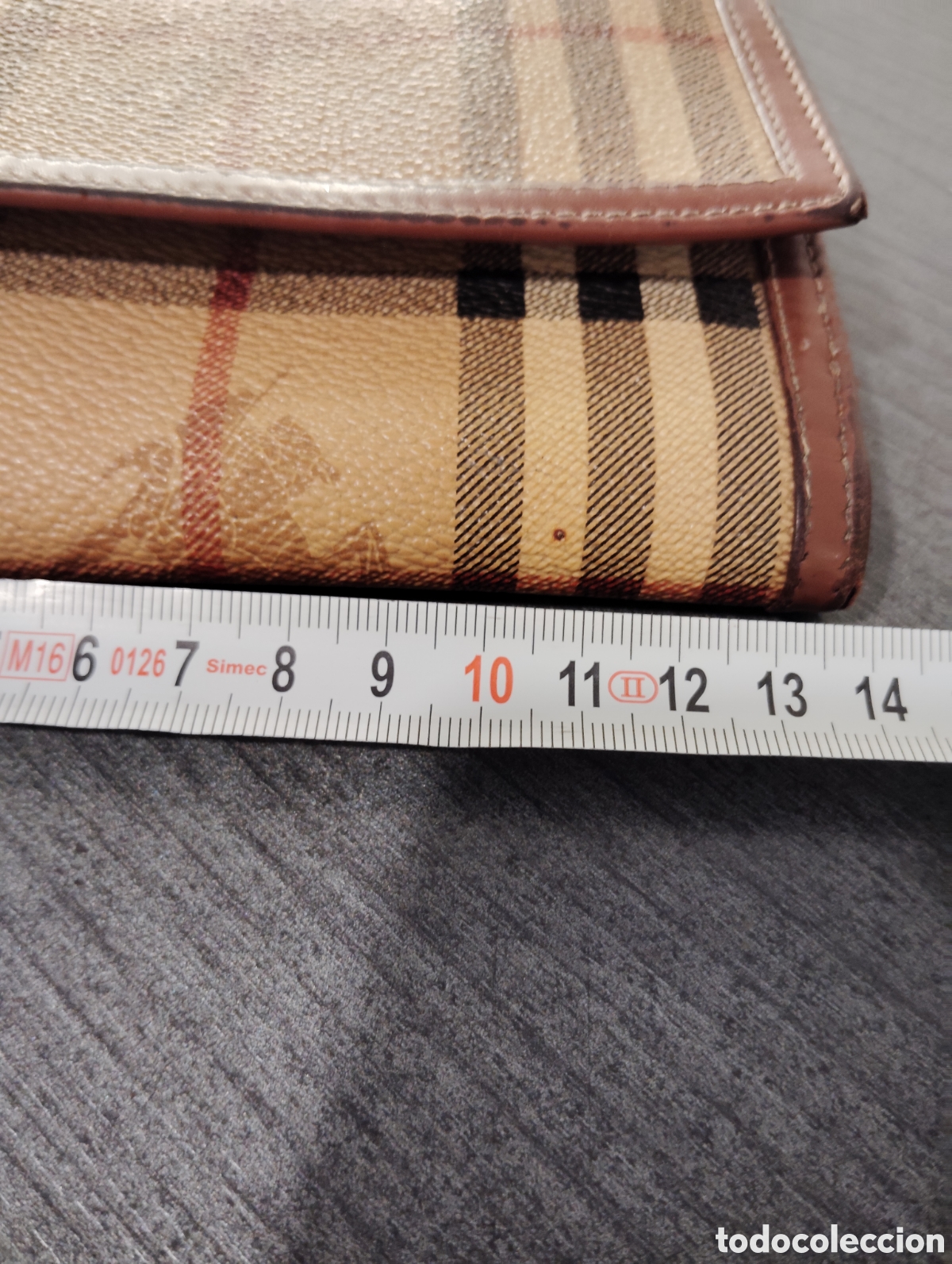 Vintage: Cartera burberry con compartimentos - Foto 13