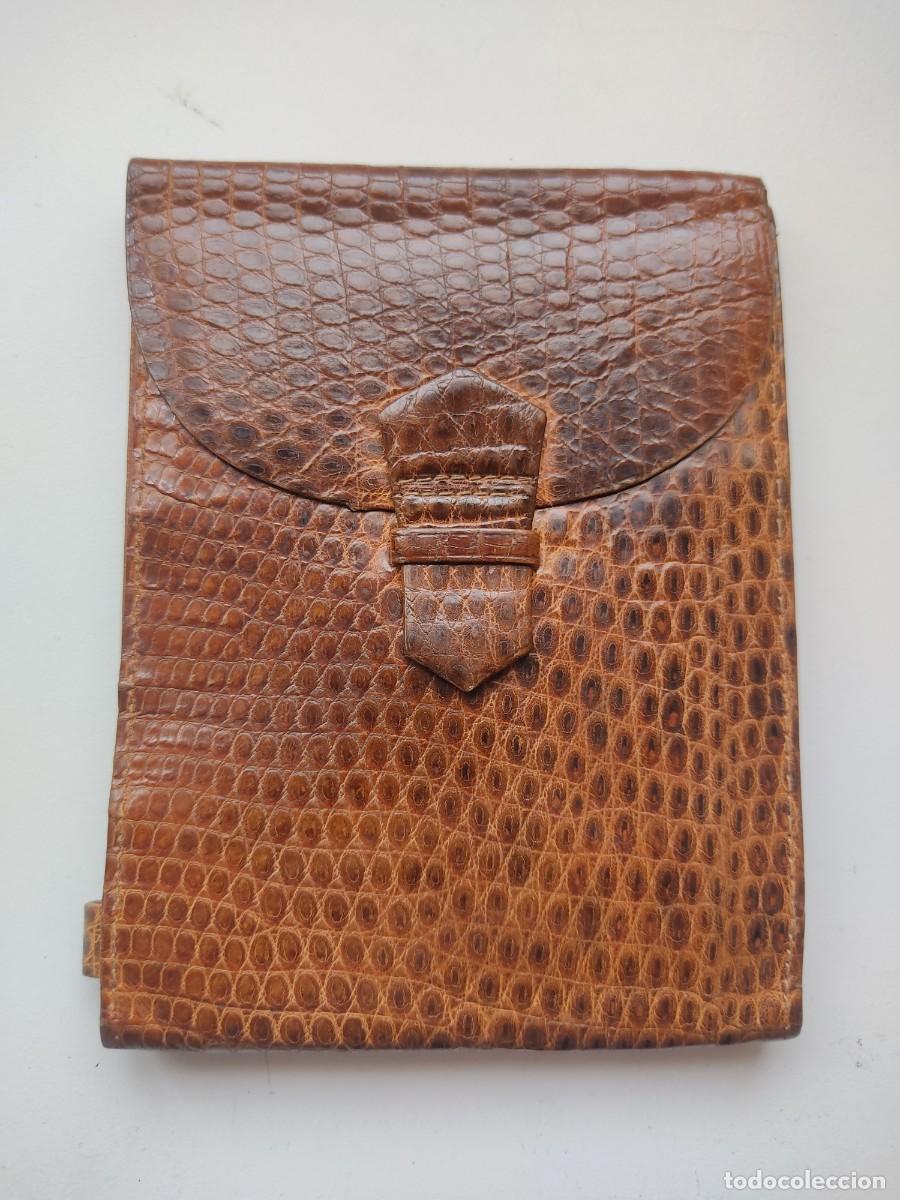 Vintage: Cartera de aut&eacute;ntica piel. - Foto 1