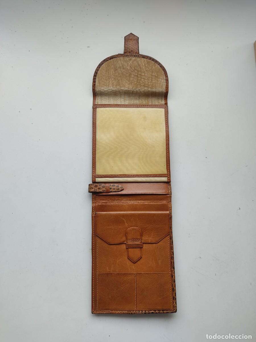 Vintage: Cartera de aut&eacute;ntica piel. - Foto 2