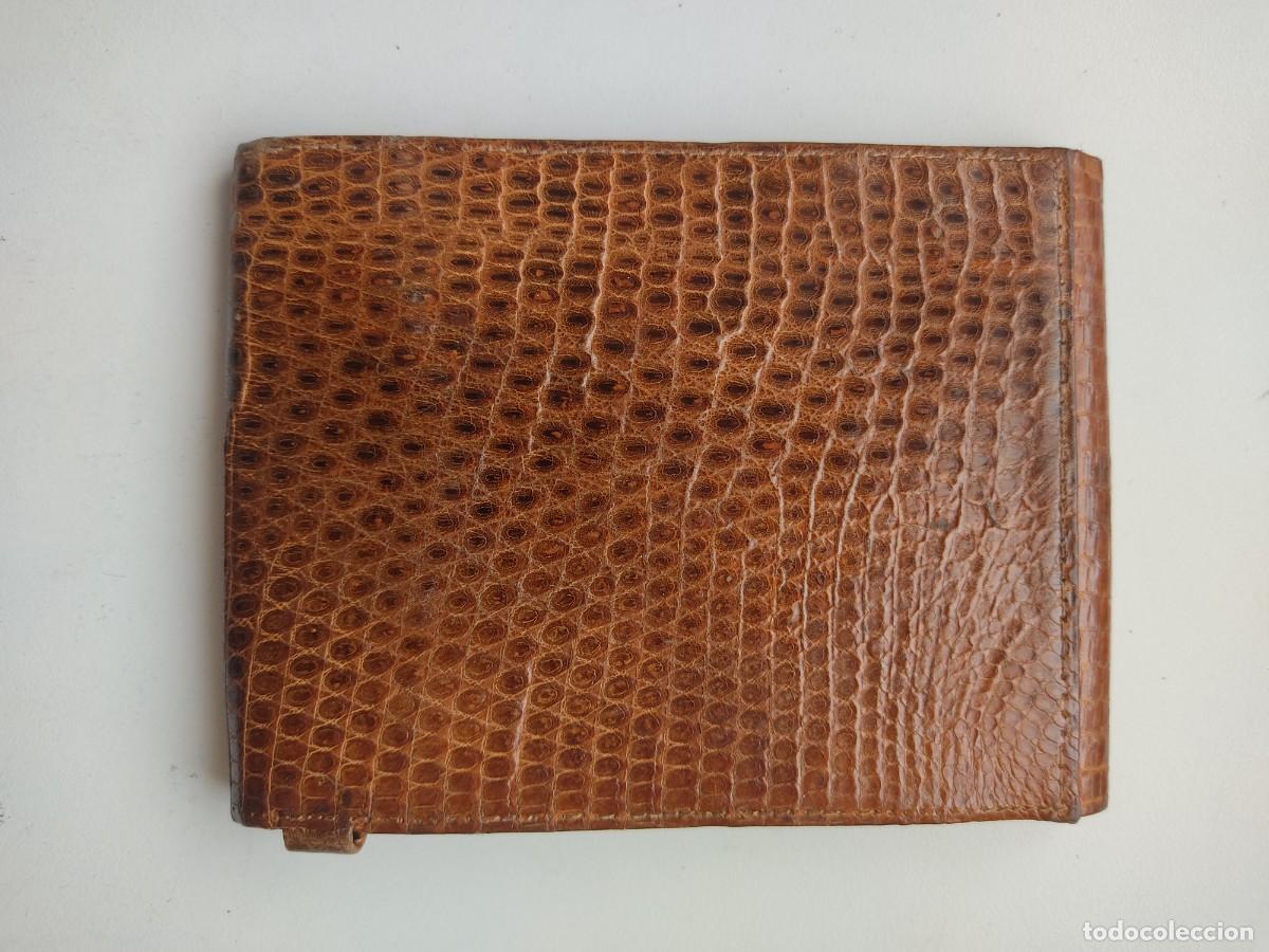 Vintage: Cartera de aut&eacute;ntica piel. - Foto 4
