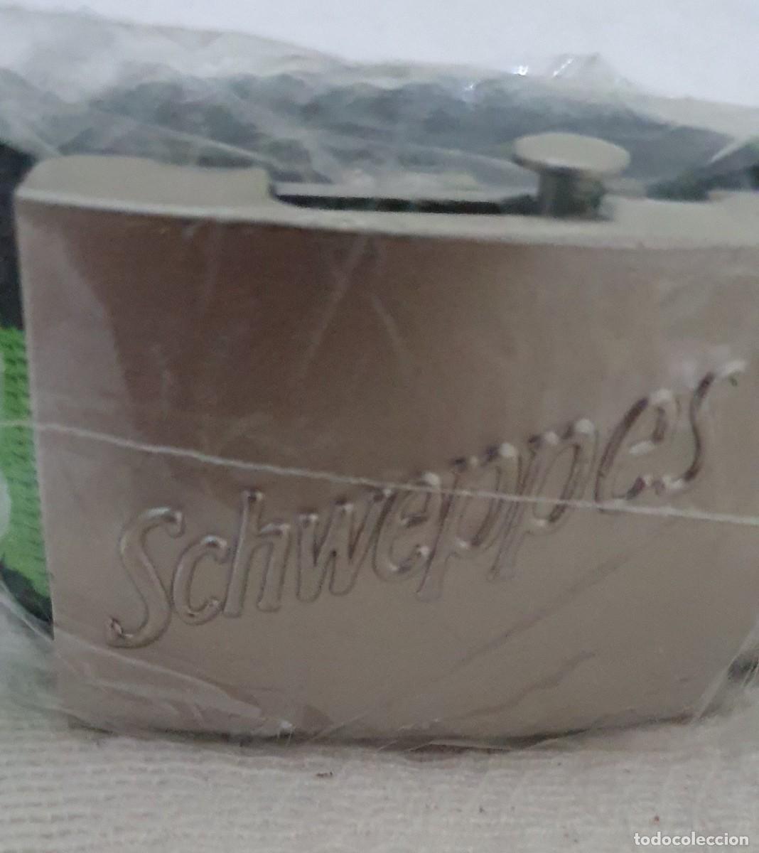 Vintage: Lote Schweppes Naranja, cintur&oacute;n, monedero, bolso playa - Foto 5