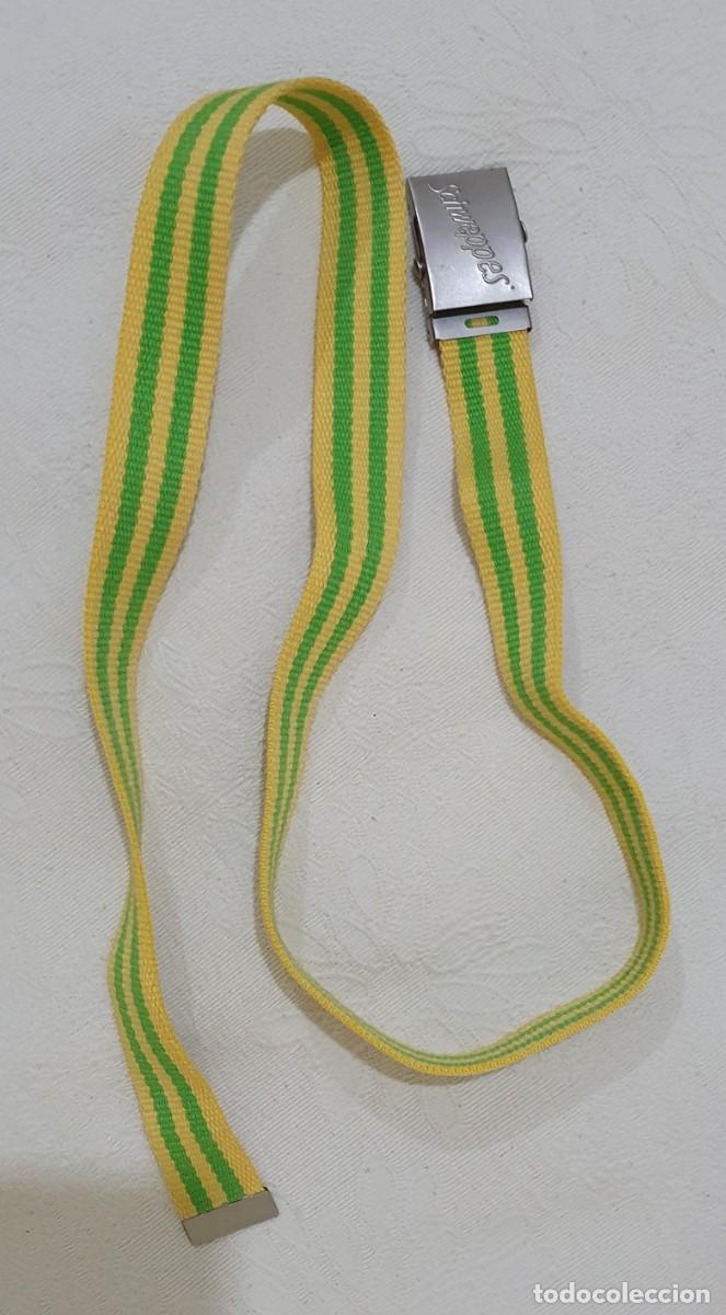 Vintage: Lote Schweppes Naranja, cintur&oacute;n, monedero, bolso playa - Foto 11