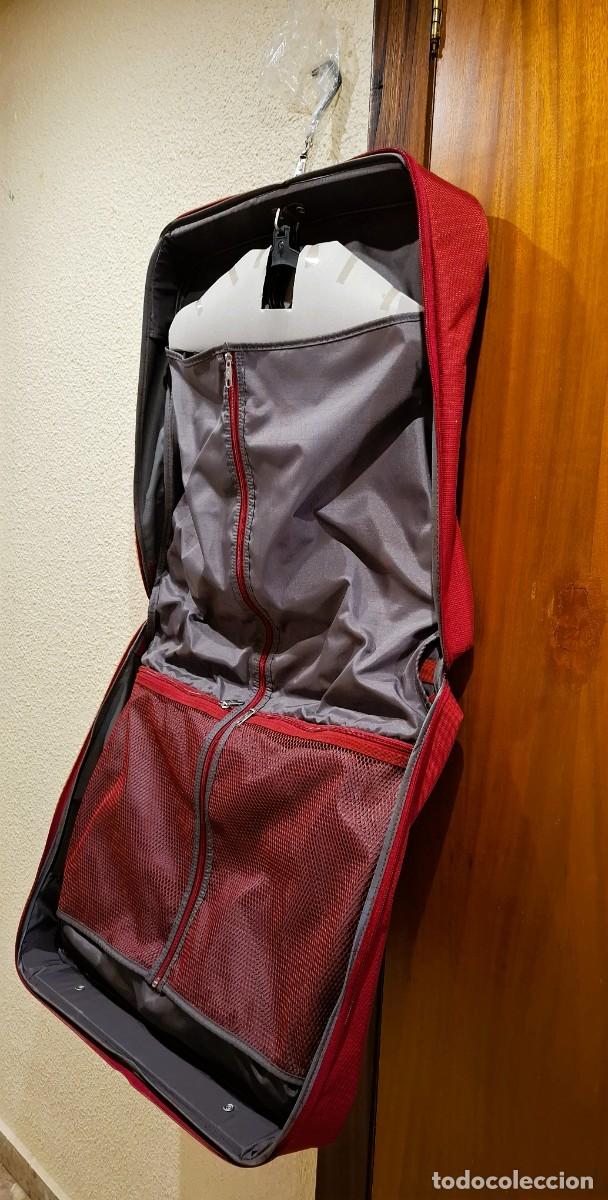 Vintage: 3 Portatrajes Samsonite desplegado con gancho para colgar - Foto 3