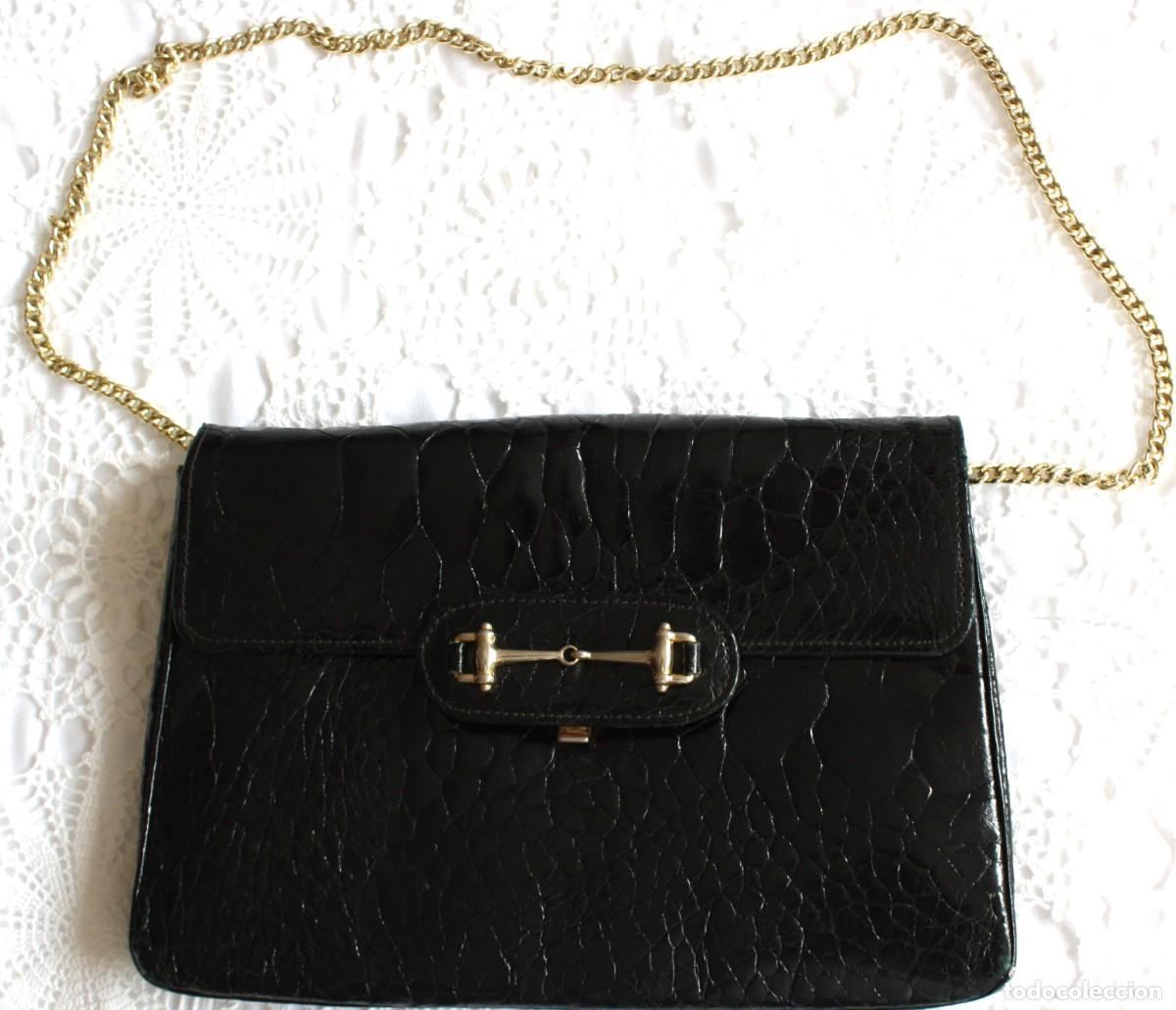 Vintage: BOLSO-CARTERA ANTIGUO - Foto 2