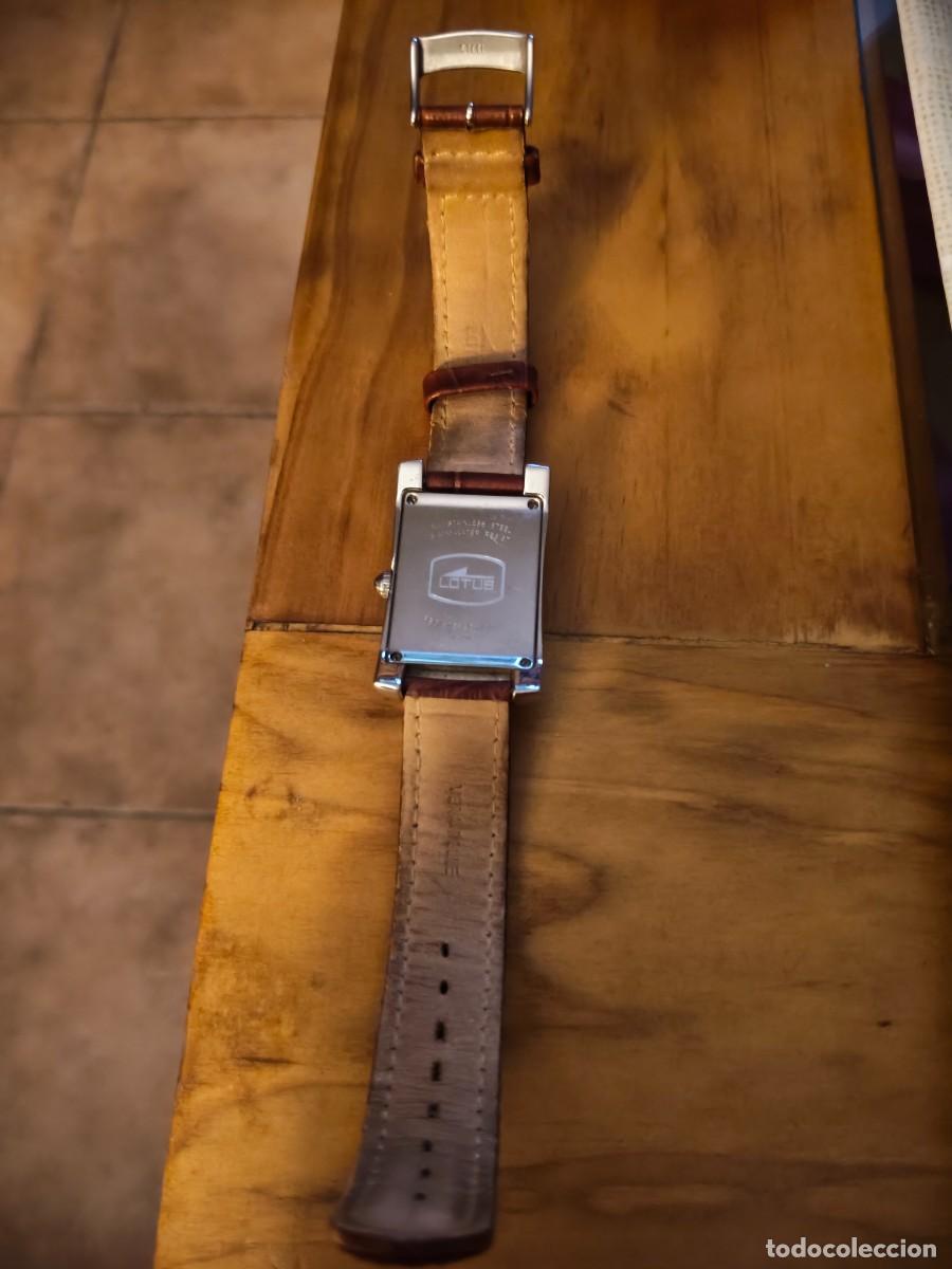 Vintage: Reloj de correa de piel Lotus - Foto 2