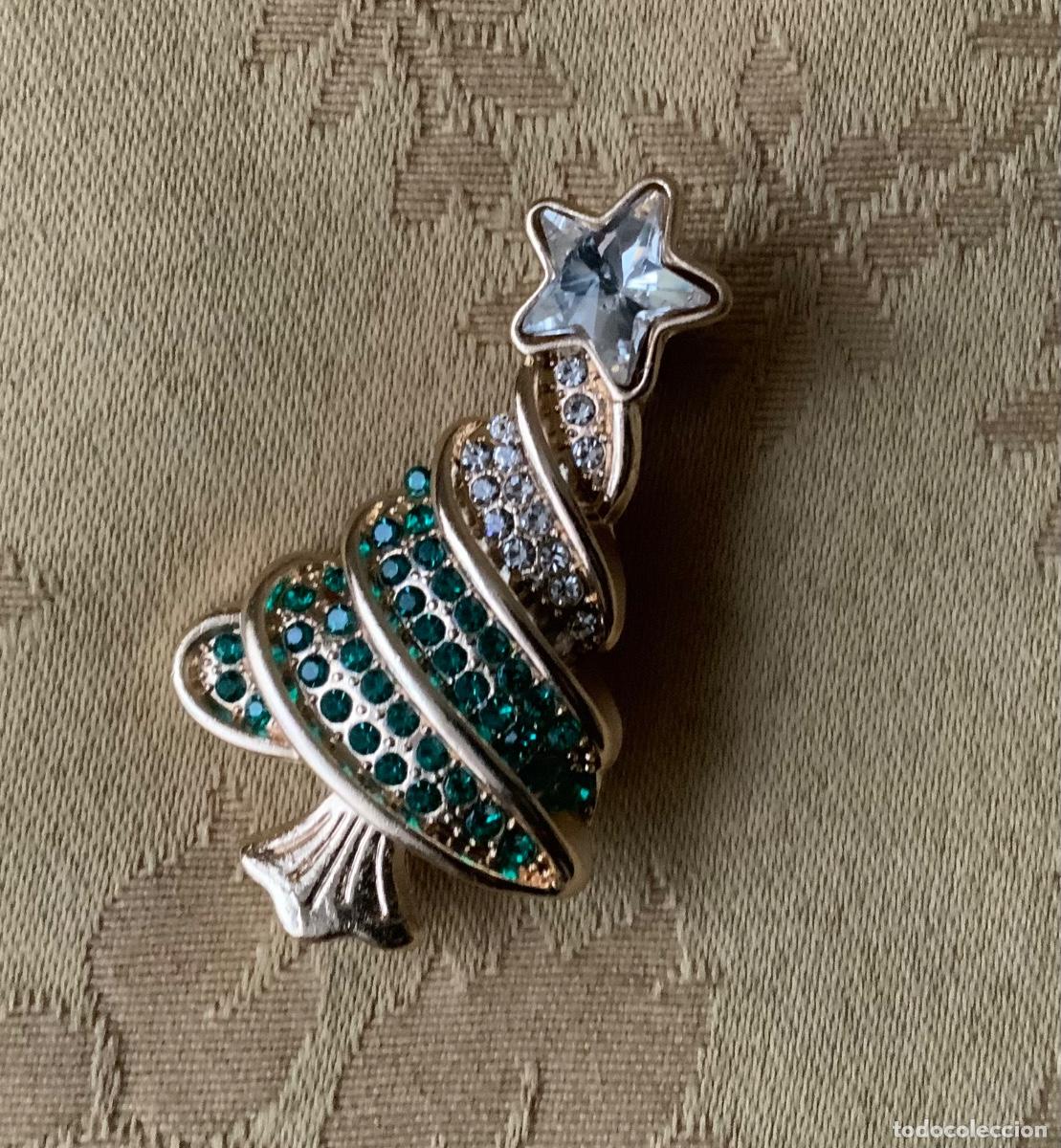 Vintage: BROCHE &Aacute;RBOL DE NAVIDAD - Foto 1