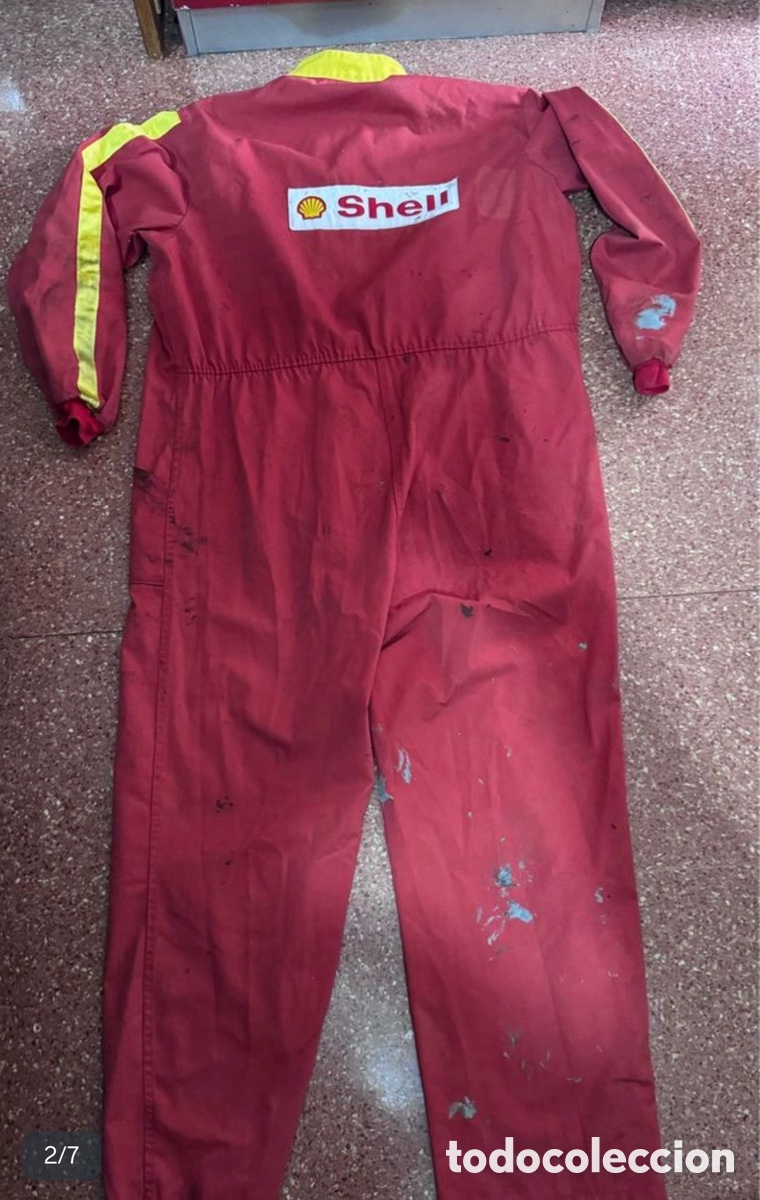 Vintage: Mono de mec&aacute;nico Marca Shell T.L - Foto 2