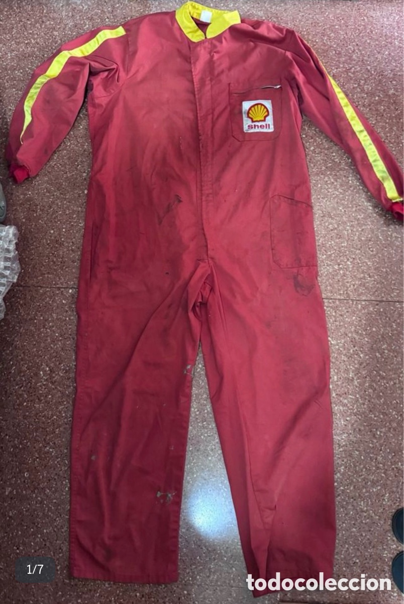 Vintage: Mono de mec&aacute;nico Marca Shell T.L - Foto 1