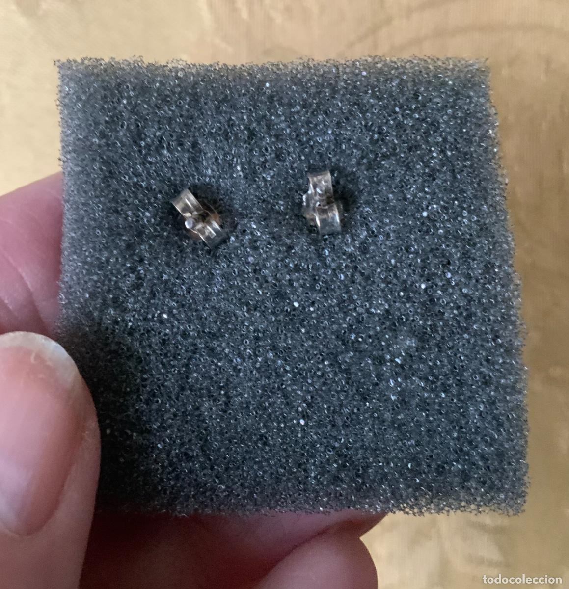 Vintage: PENDIENTES &Aacute;MBAR DEL B&Aacute;LTICO Y PLATA - Foto 7