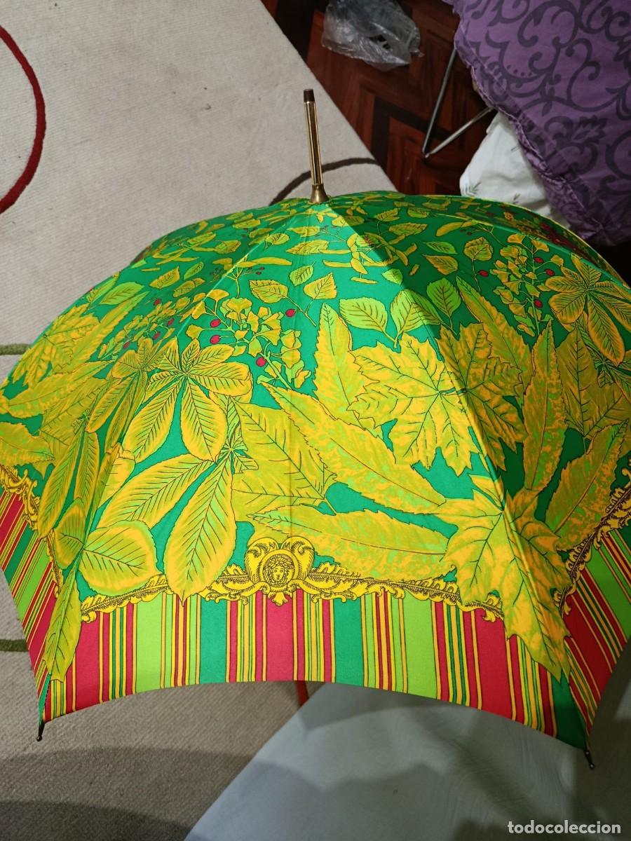 Vintage: PARAGUAS DE LUJO VERSACE - Foto 2
