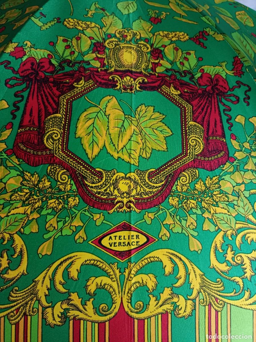 Vintage: PARAGUAS DE LUJO VERSACE - Foto 4