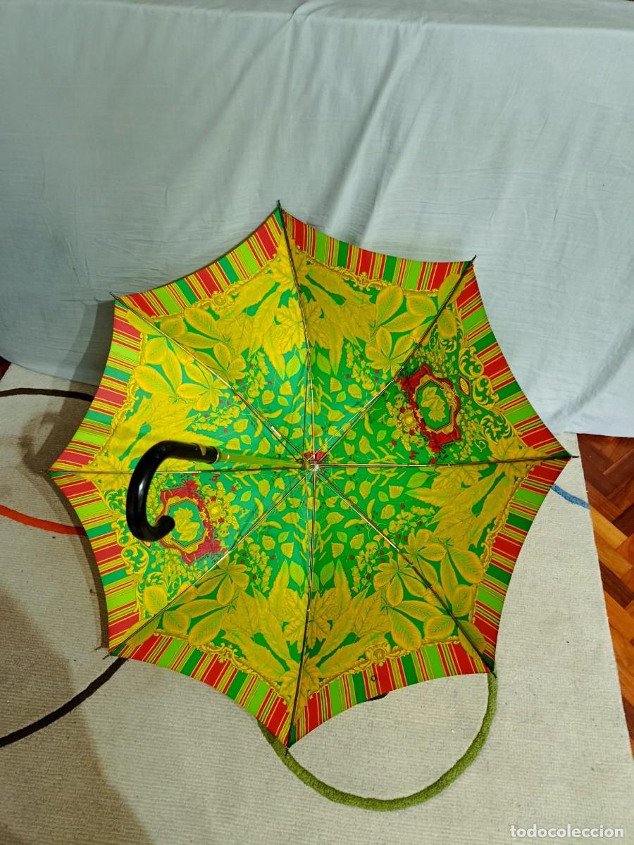 Vintage: PARAGUAS DE LUJO VERSACE - Foto 5