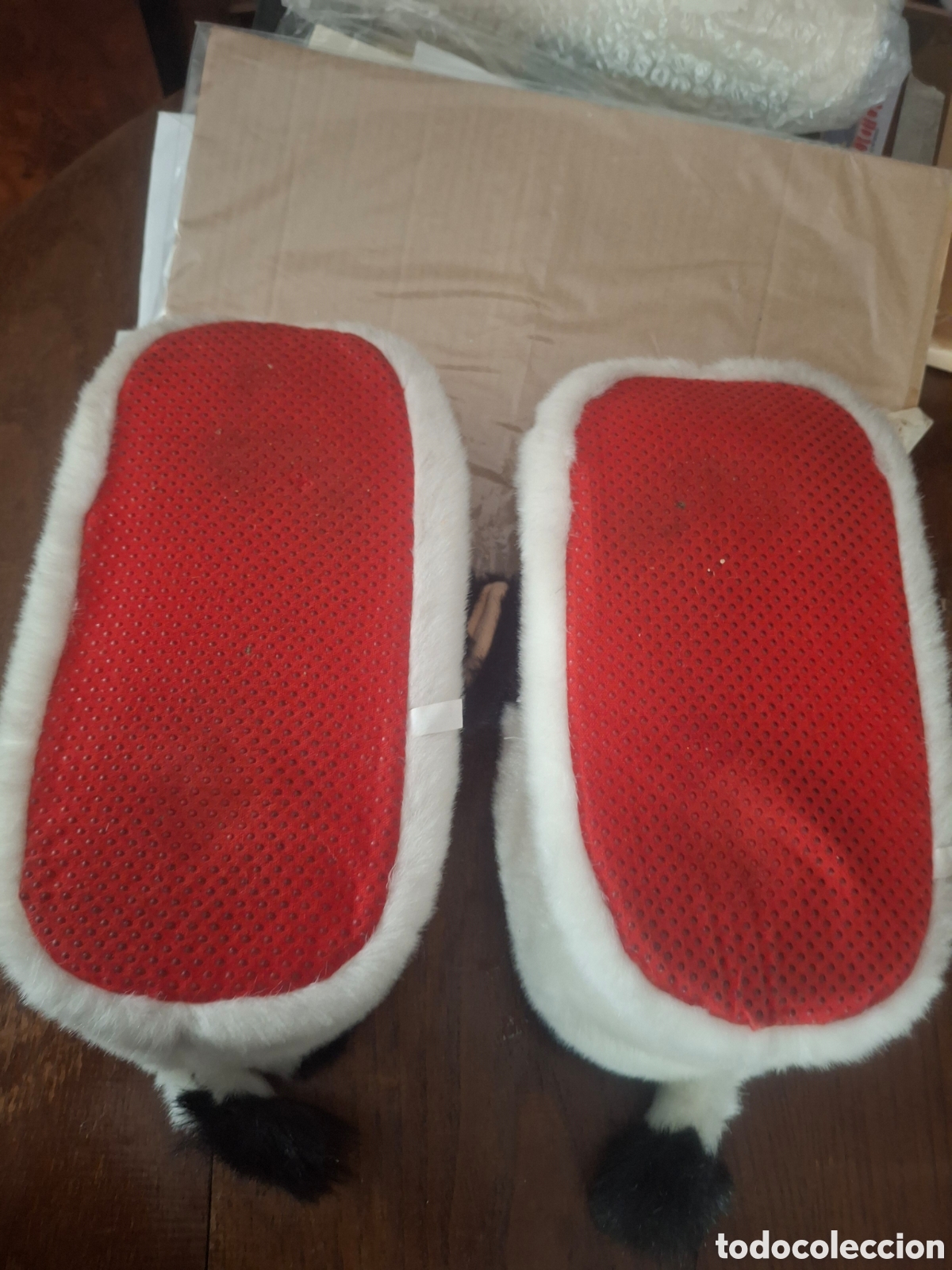 Vintage: Zapatillas de peluche forma de vaca - Foto 3