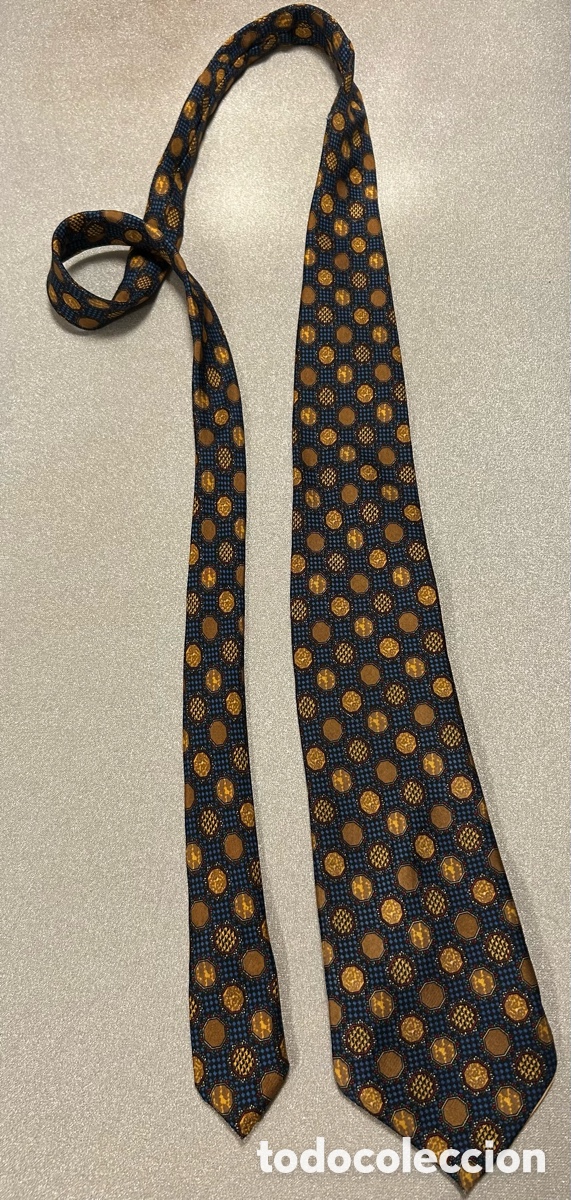 Vintage: CORBATA 100% SEDA. MARCA SALINERO. MADRID. ESPA&Ntilde;A