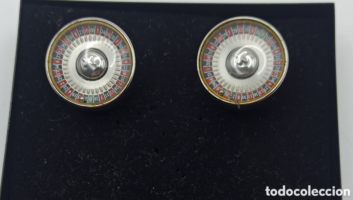 Vintage: Gemelos camisa Ruleta - Foto 1