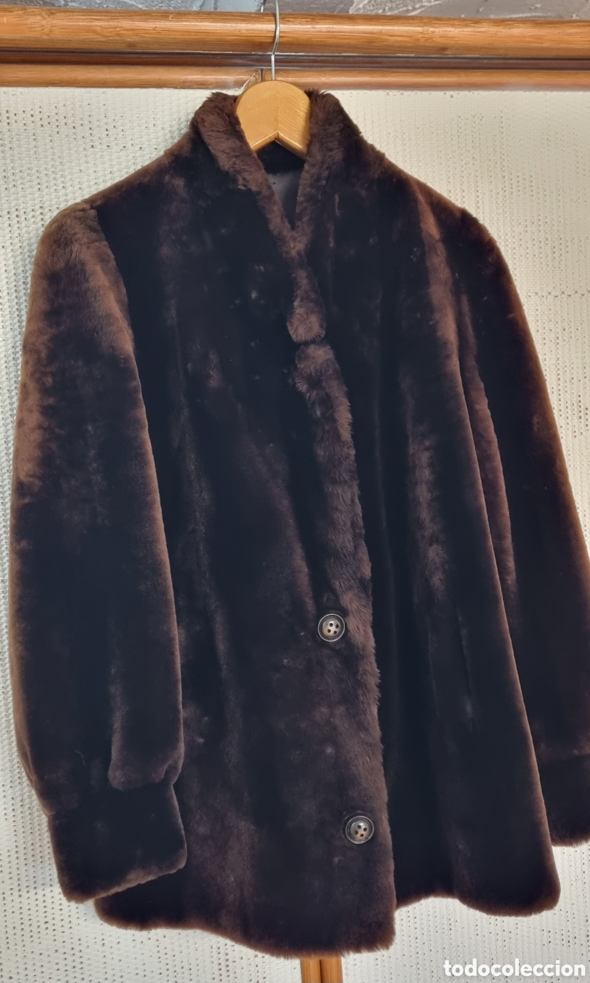 Vintage: Abrigo piel de cordero - Foto 1