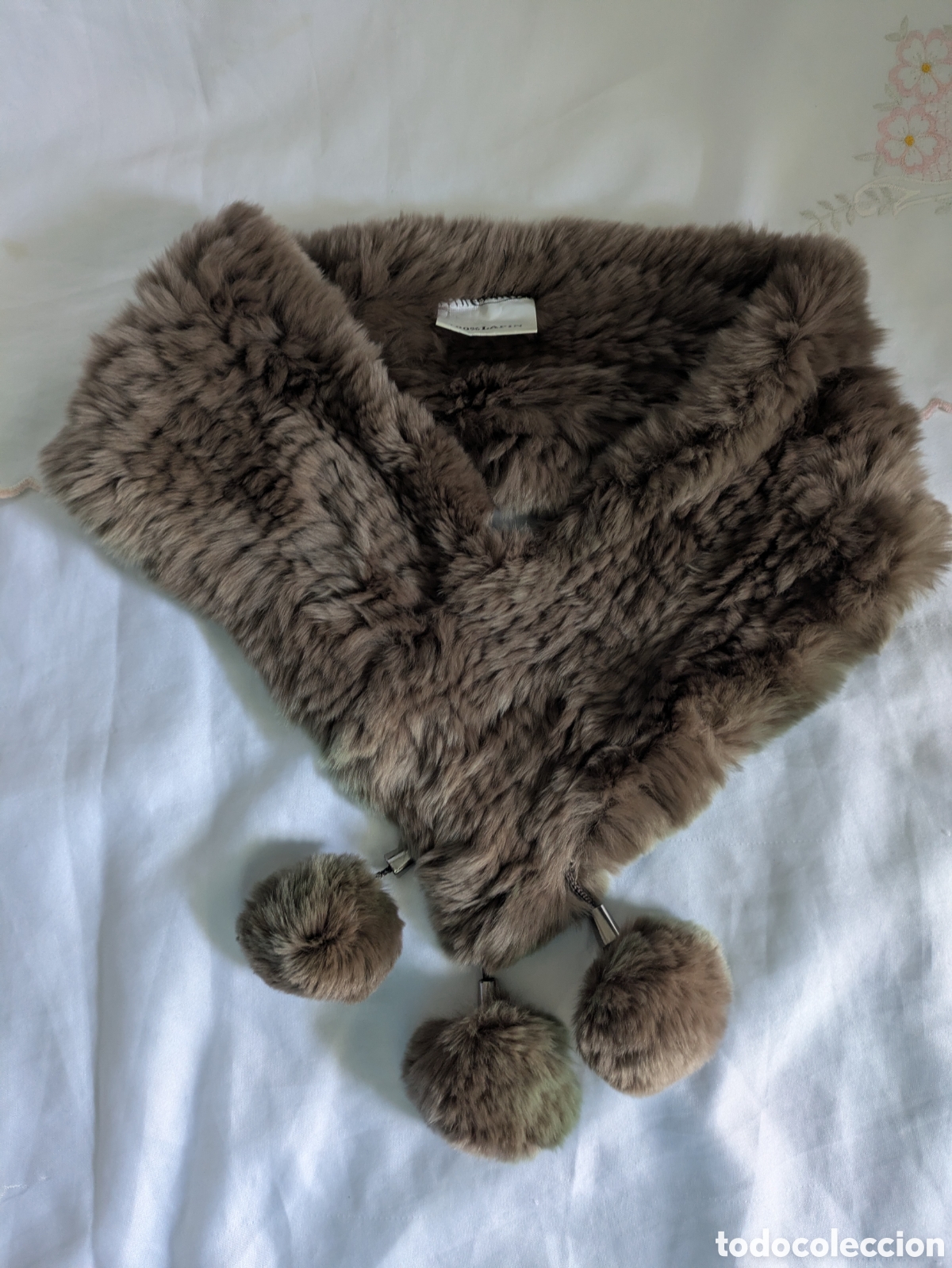 Vintage: Cuello piel conejo vintage - Foto 3