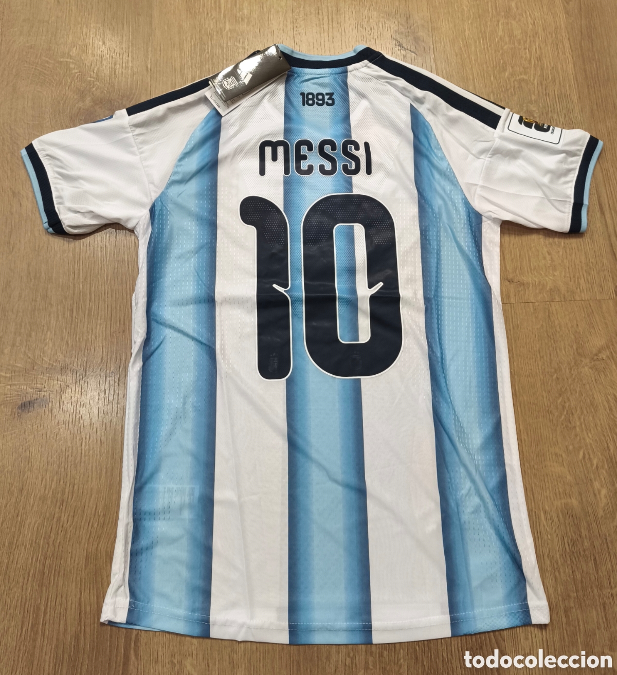 Vintage: Camiseta Messi 10 Argentina - Foto 2