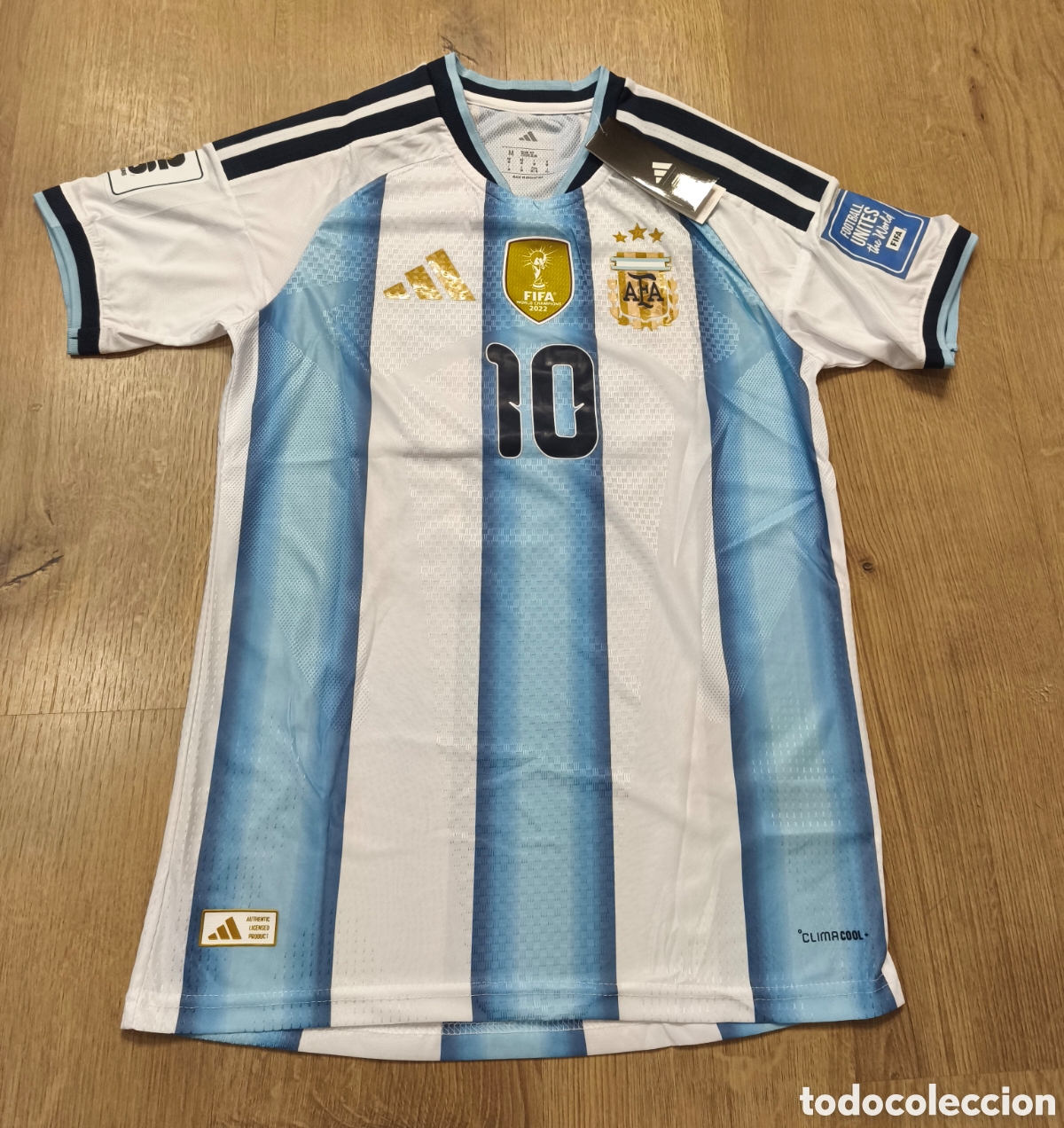Vintage: Camiseta Messi 10 Argentina - Foto 1